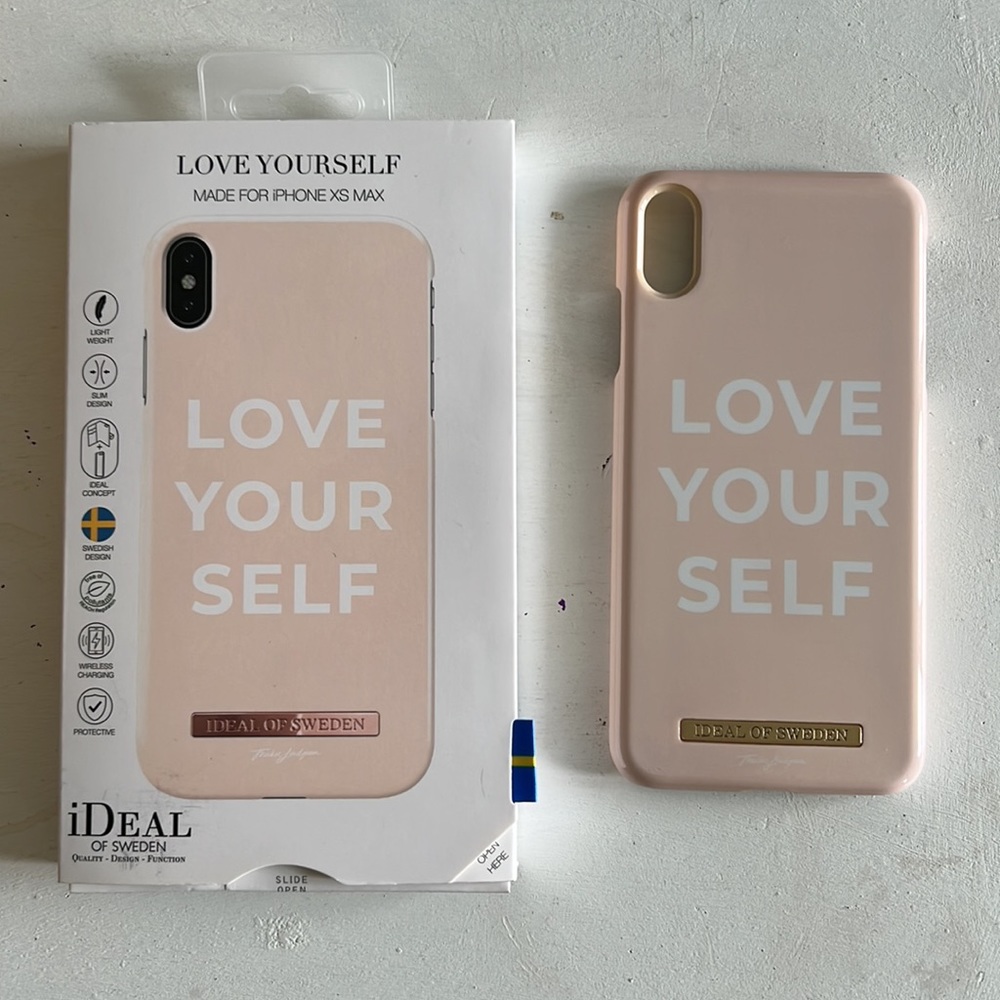 iPhone Love Yourself XS Max case